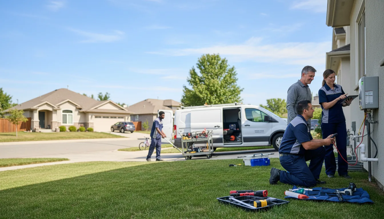 Tankless water heater service in Ronks, PA